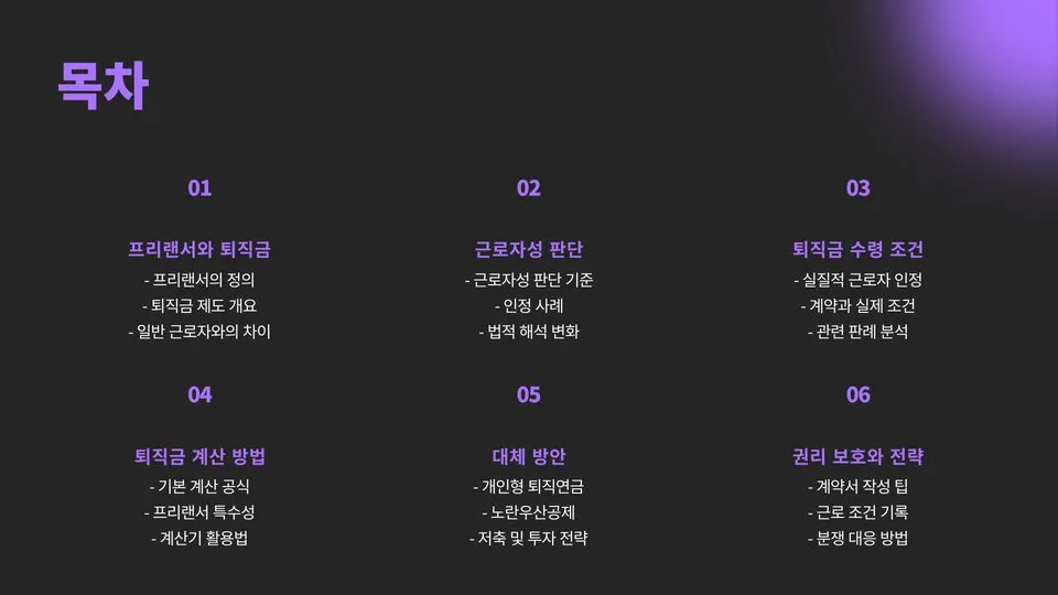 퇴직금 계산 이미지 5