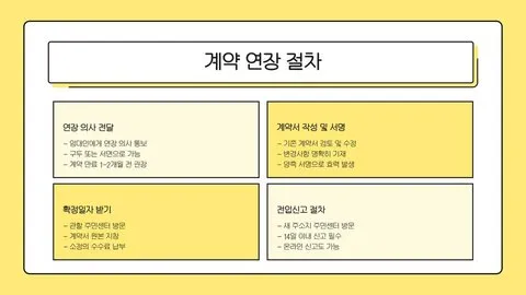 월세 계약 연장 이미지 9