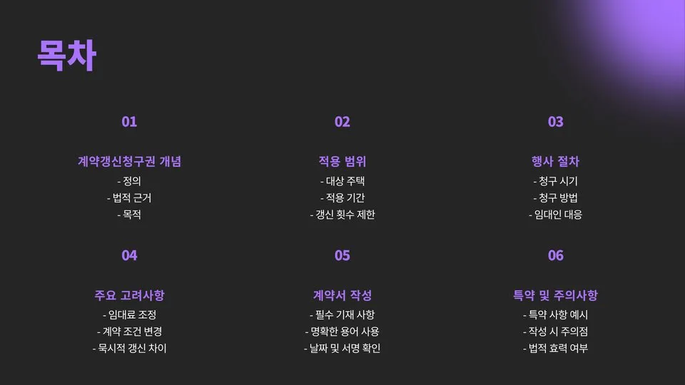 전세계약갱신청구권 이미지 5