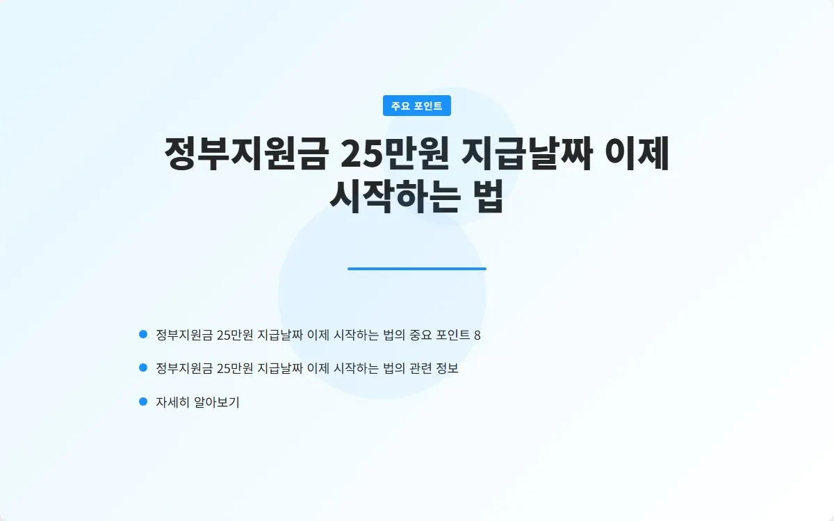 정부지원금 25만원 지급날짜 이미지 10